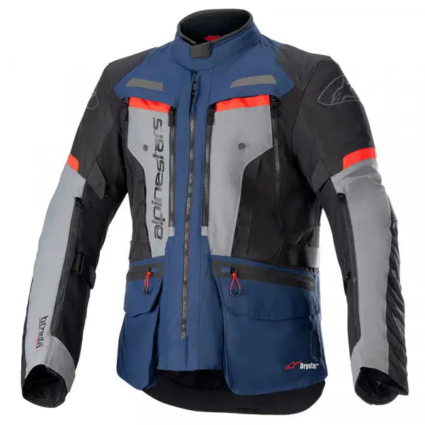 Giacca Bogota' Pro Drystar Grey-blue-black  All-season Alpinestars