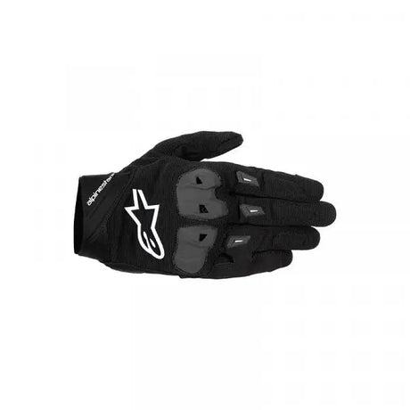 Sp X 1 Guanti Sport/racing In Tessuto Elasticizzato Nero-bianco  Alpinestars