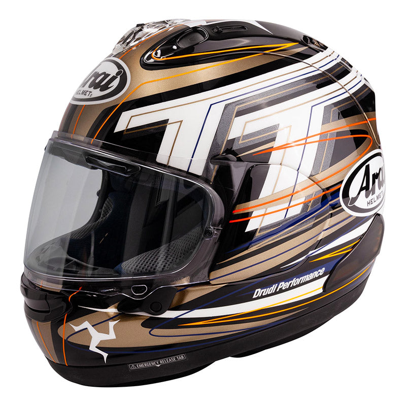 Rx7-v Evo Tt Isle Of Man 2026 Casco Integrale In Fibra ARAI