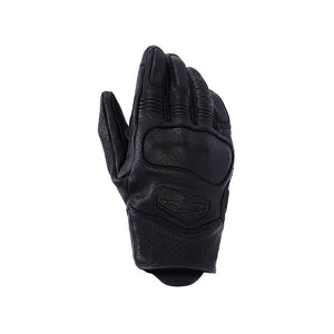 Mustang V3 Leather Gloves Black Alpinestars