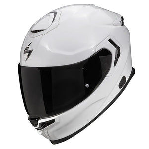 Exo-gt Sp Air Bianco Perla Casco Integrale In Fibra Scorpion
