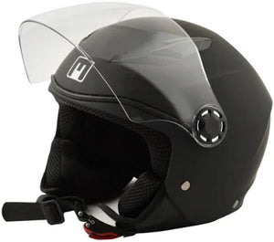 Play Matt Black Casco Jet Bambino/a  Mph